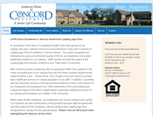 Tablet Screenshot of concordreserve.com